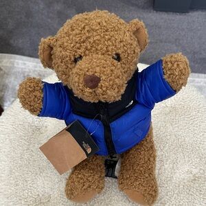 The North Face Nuptse Bear. TNF Blue Jacket. NWT’s.